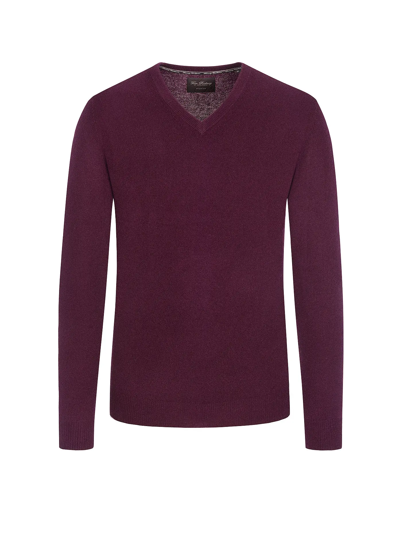 TOM RUSBORG | Kaschmirpullover | dunkelrot